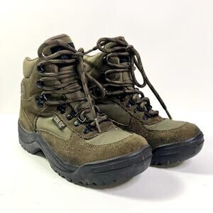 Vintage Vasque Hiking Boot Womens 7.5-8 Leather Gore-Tex Mountain Trail